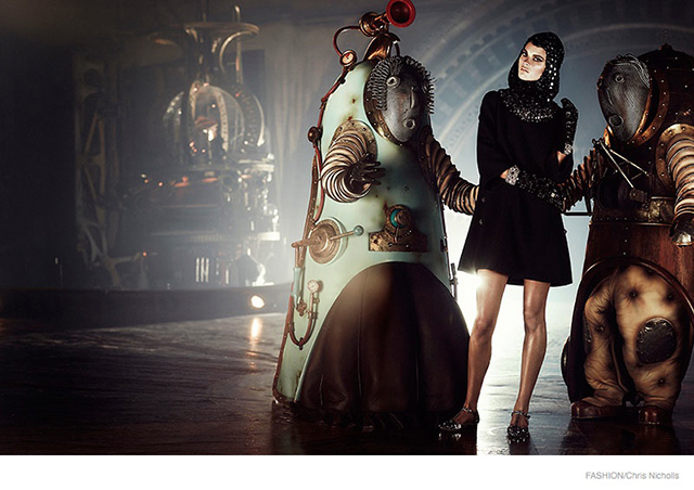 Шапито-шоу: цирковая съемка для октябрьского Fashion Magazine (фото 2)