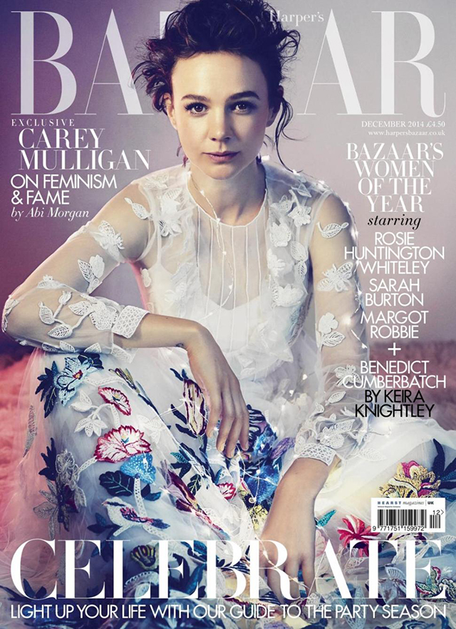 Кэри Маллиган на обложке британского Harper's Bazaar (фото 1)