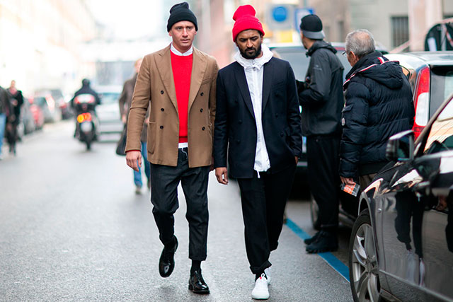 Мужская неделя моды в Милане F/W 2015: street style. Часть 1 (фото 16)