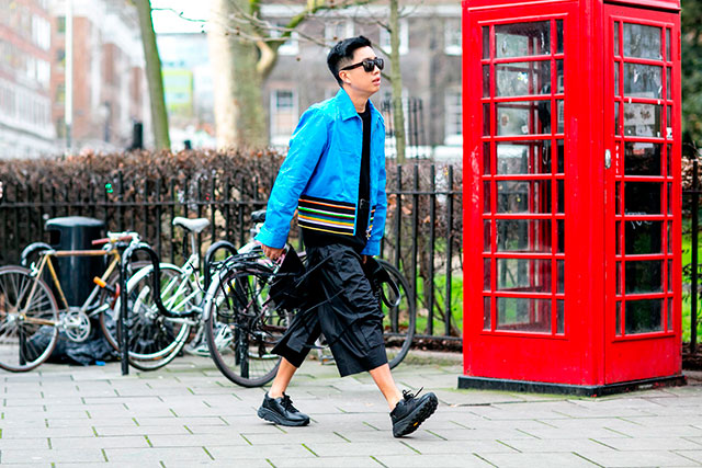 Неделя моды в Лондоне F/W 2015: street style. День второй (фото 3)