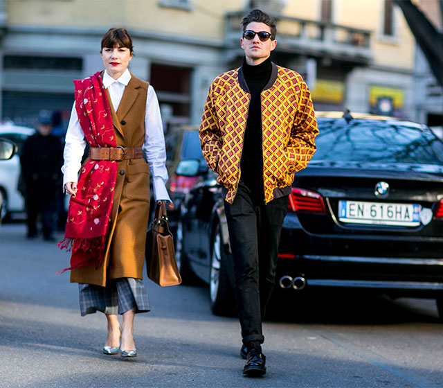 Неделя мужской моды в Милане, осень-зима 2016: street style. Часть 3 (фото 11)
