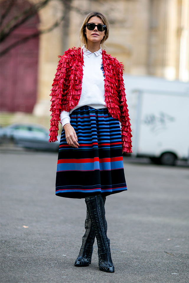 Неделя моды в Париже F/W 2015: street style. Часть 1 (фото 15)
