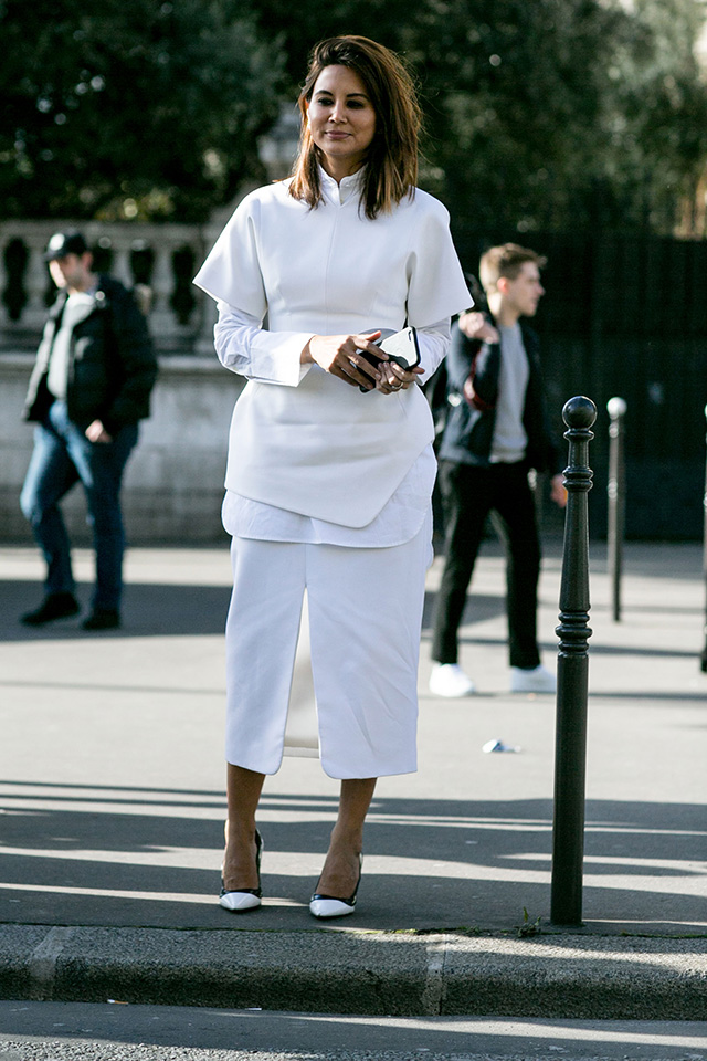 Неделя моды в Париже F/W 2015: street style. Часть 1 (фото 6)