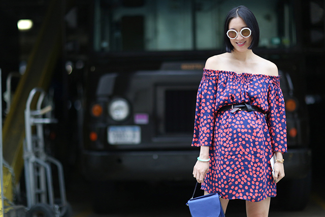 Неделя моды в Нью-Йорке S/S 2015: street style. Часть VIII (фото 12)