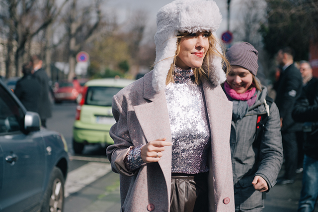 Неделя моды в Париже, осень-зима 2016: street style. Часть 7 (фото 3)