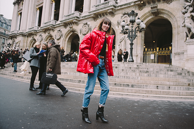 Неделя моды в Париже, осень-зима 2016: street style. Часть 7 (фото 9)