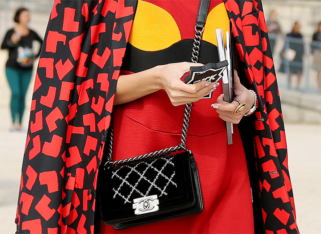 Неделя моды в Париже S/S 2015: street style. Часть VII (фото 18)