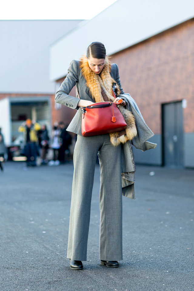 Неделя моды в Париже F/W 2015: street style. Часть 4 (фото 21)