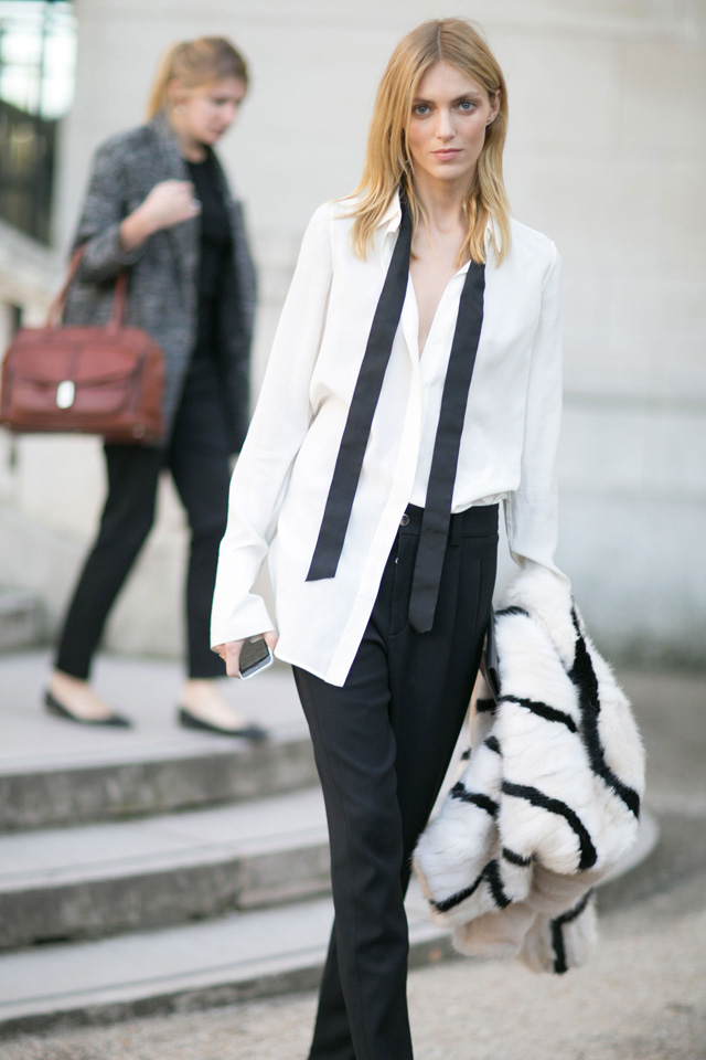 Неделя моды в Париже F/W 2015: street style. Часть 4 (фото 9)