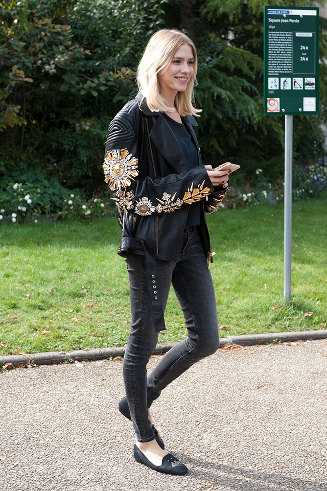 Неделя моды в Париже S/S 2015: street style. Часть VI (фото 10)