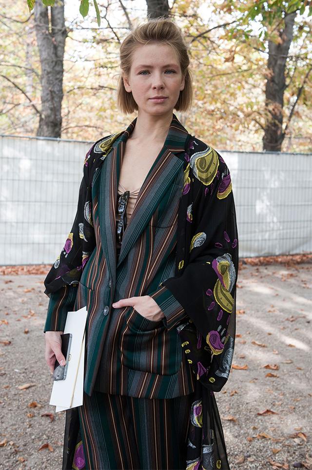 Неделя моды в Париже S/S 2015: street style. Часть VI (фото 2)