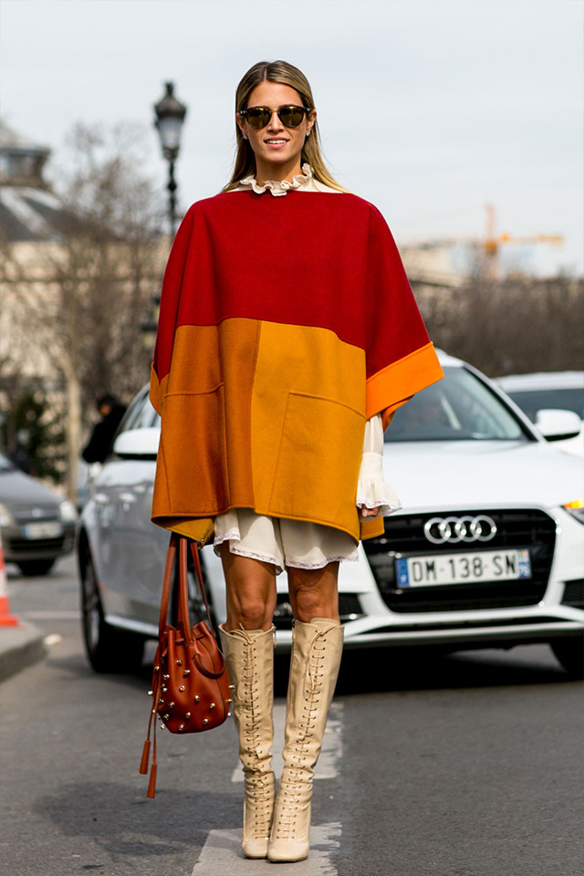 Неделя моды в Париже F/W 2015: street style. Часть 3 (фото 24)