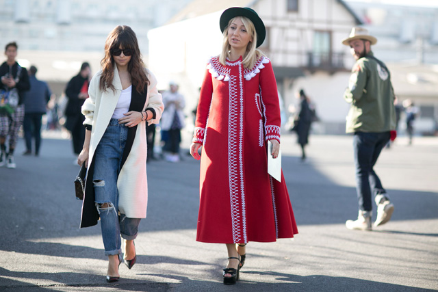 Неделя моды в Париже F/W 2015: street style. Часть 4 (фото 8)