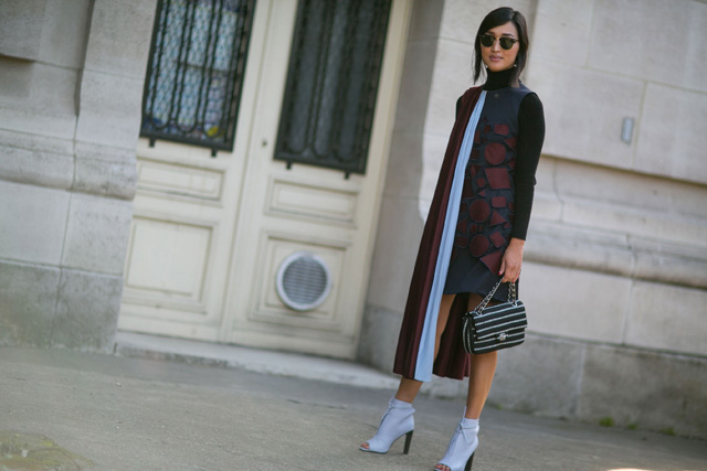 Неделя моды в Париже F/W 2015: street style. Часть 4 (фото 6)