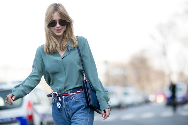 Неделя моды в Париже F/W 2015: street style. Часть 4 (фото 14)