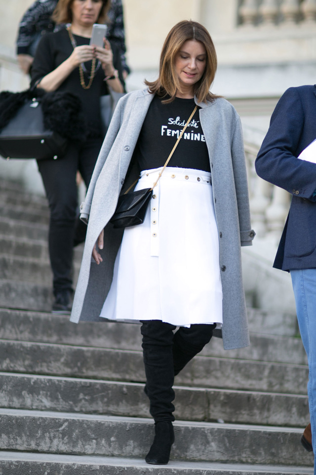 Неделя моды в Париже F/W 2015: street style. Часть 4 (фото 13)