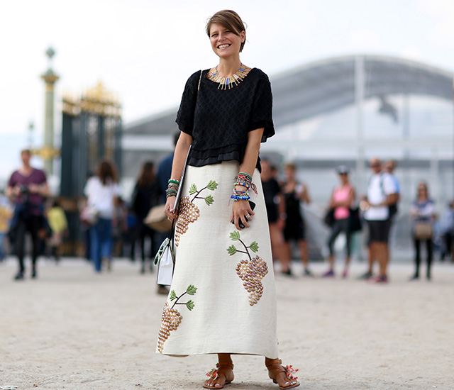 Неделя моды в Париже S/S 2015: street style. Часть VII (фото 16)