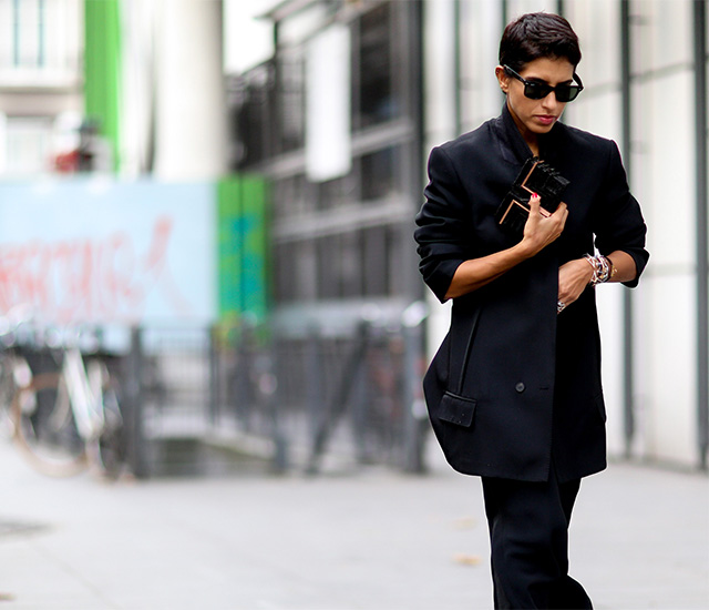 Неделя моды в Париже S/S 2015: street style. Часть VII (фото 12)