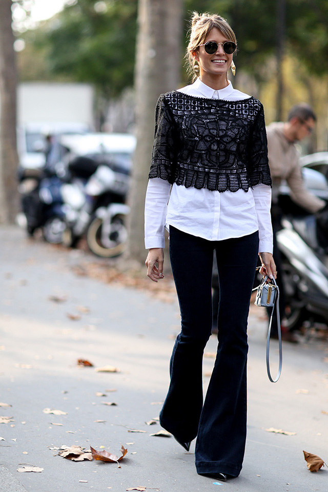 Неделя моды в Париже S/S 2015: street style. Часть I (фото 3)