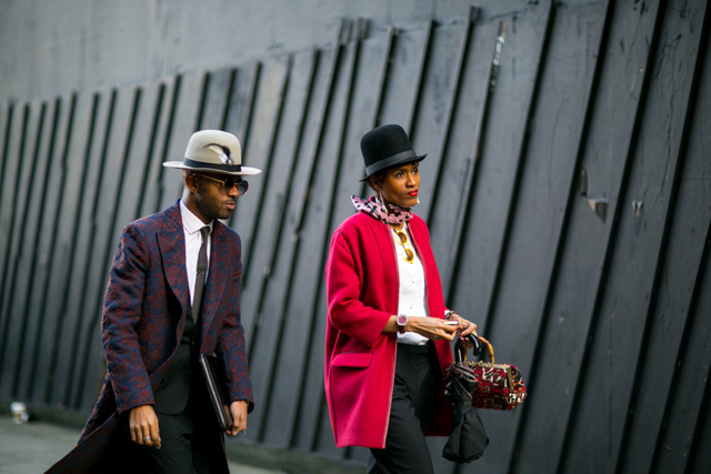 Мужская неделя моды в Лондоне F/W 2015: street style. День первый (фото 6)