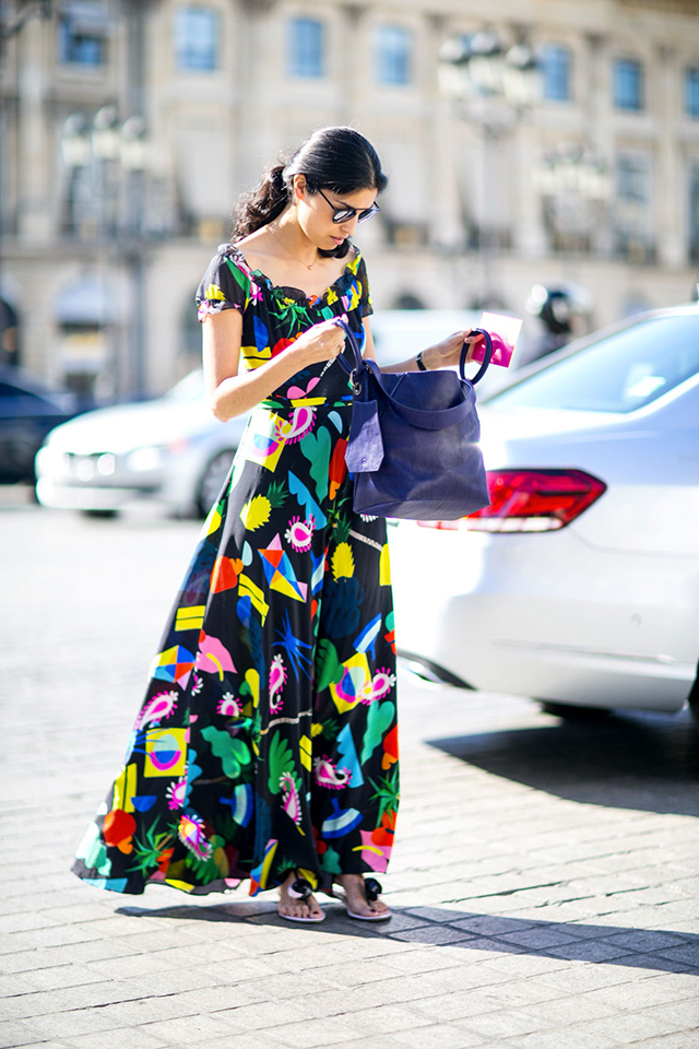 Неделя высокой моды в Париже, осень-зима 2015: street style. День 2 (фото 1)