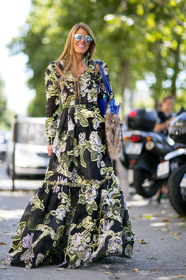 Неделя высокой моды в Париже, осень-зима 2015: street style. День 2 (фото 14)