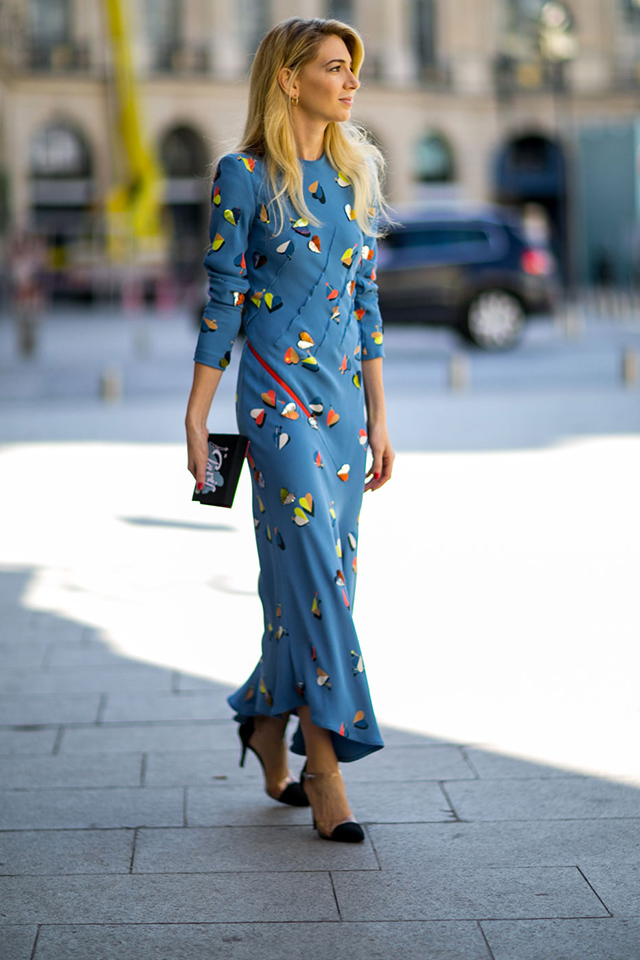 Неделя высокой моды в Париже, осень-зима 2015: street style. День 2 (фото 16)