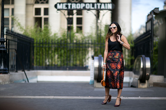 Неделя высокой моды в Париже, осень-зима 2015: street style. День 1 (фото 2)