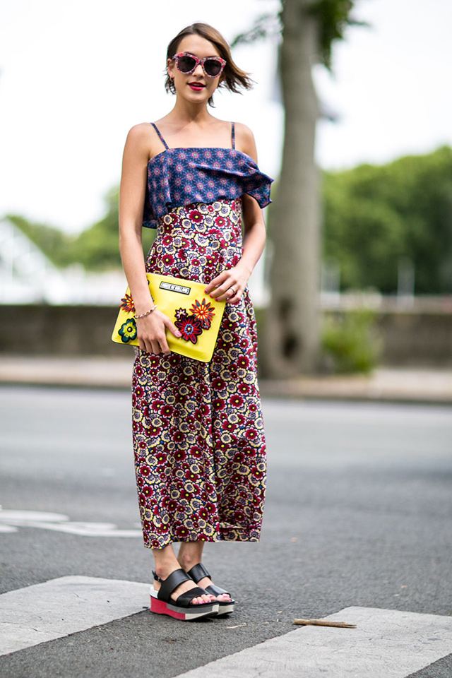 Неделя высокой моды в Париже, осень-зима 2015: street style. День 1 (фото 13)