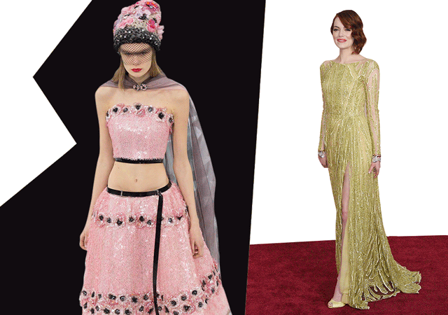 Во что были одеты номинантки "Оскара" и что им идет на самом деле (фото 9)