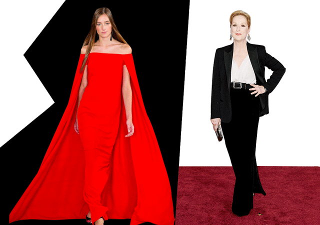 Во что были одеты номинантки "Оскара" и что им идет на самом деле (фото 10)