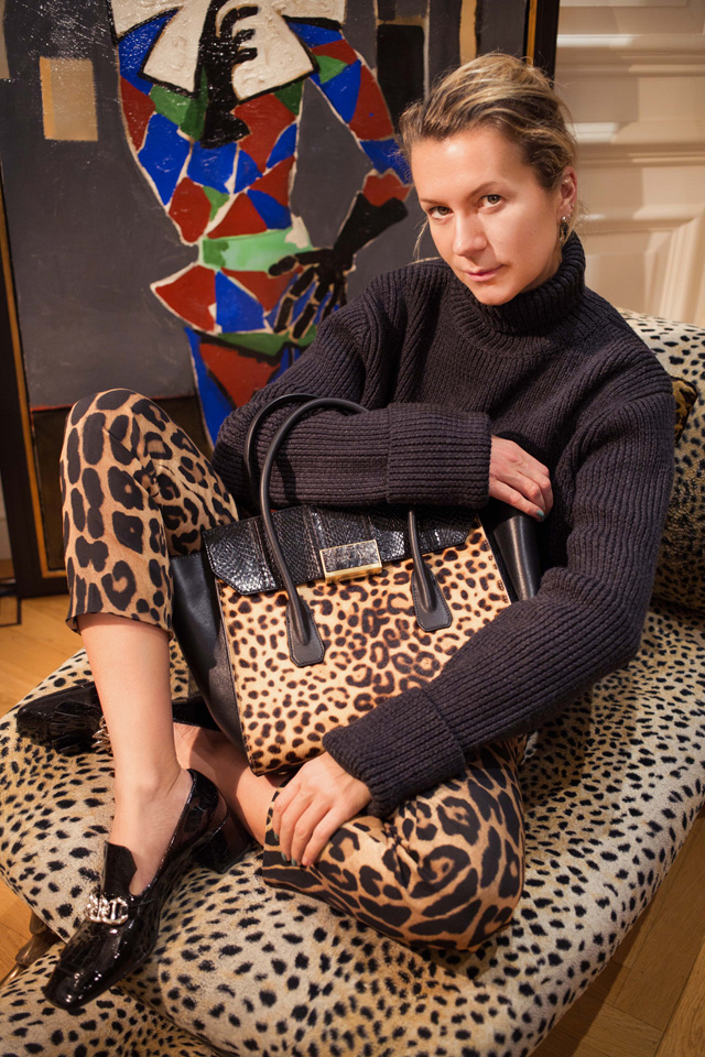 Натали Джус Презентация коллекции Natasha Zinko в Лондоне, осень-зима 2015 (фото 3)