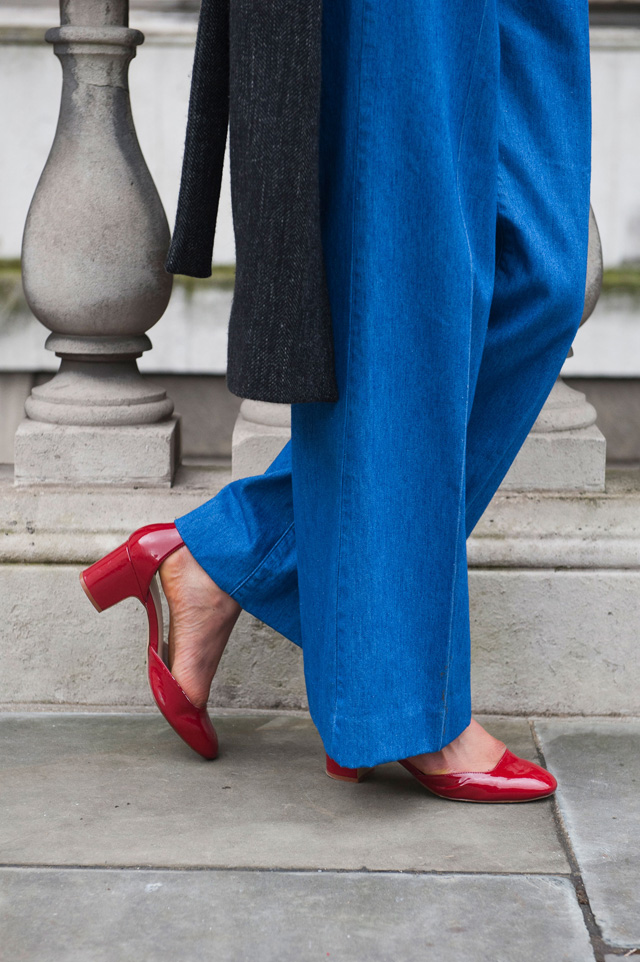 Неделя моды в Лондоне F/W 2015: street style. Часть 1 (фото 6)