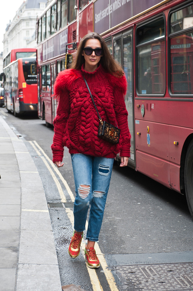 Неделя моды в Лондоне F/W 2015: street style. Часть 1 (фото 7)