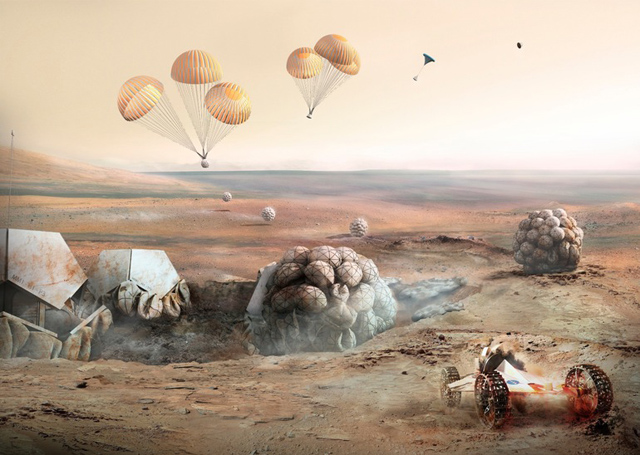 Бюро Foster + Partners построит дом на Марсе (фото 2)