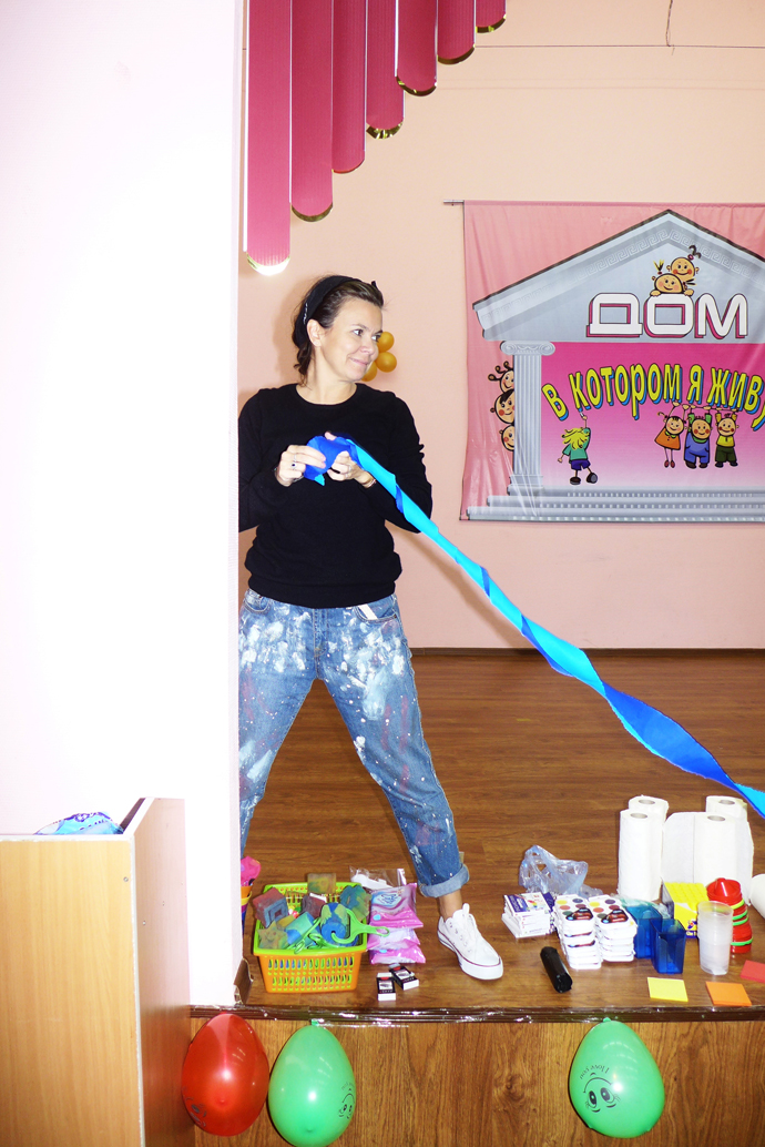 "Обнаженные сердца" и Louis Vuitton в гостях у детского дома-интерната (фото 15)