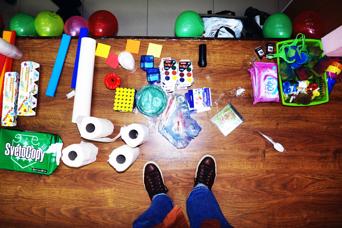 "Обнаженные сердца" и Louis Vuitton в гостях у детского дома-интерната (фото 14)