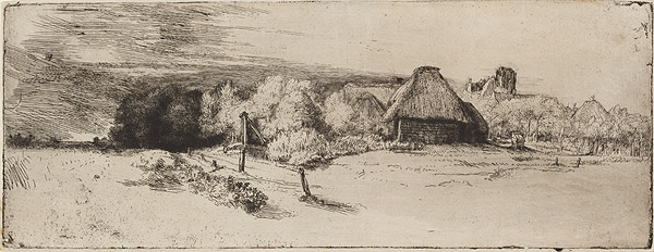 Выставка пейзажных гравюр Рембрандта во Франкфурте (фото 3)