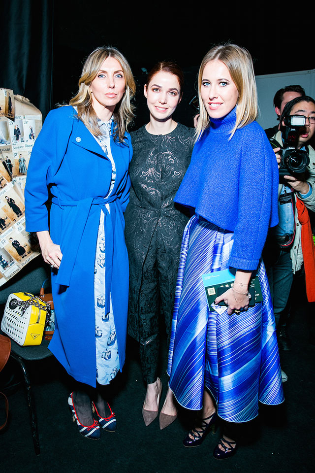 Гости показа Алены Ахмадуллиной осень-зима 2016 (фото 1)