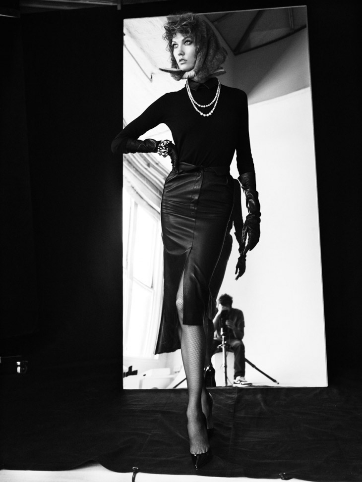 Карли Клосс в объективе Виктора Демаршелье (фото 5)