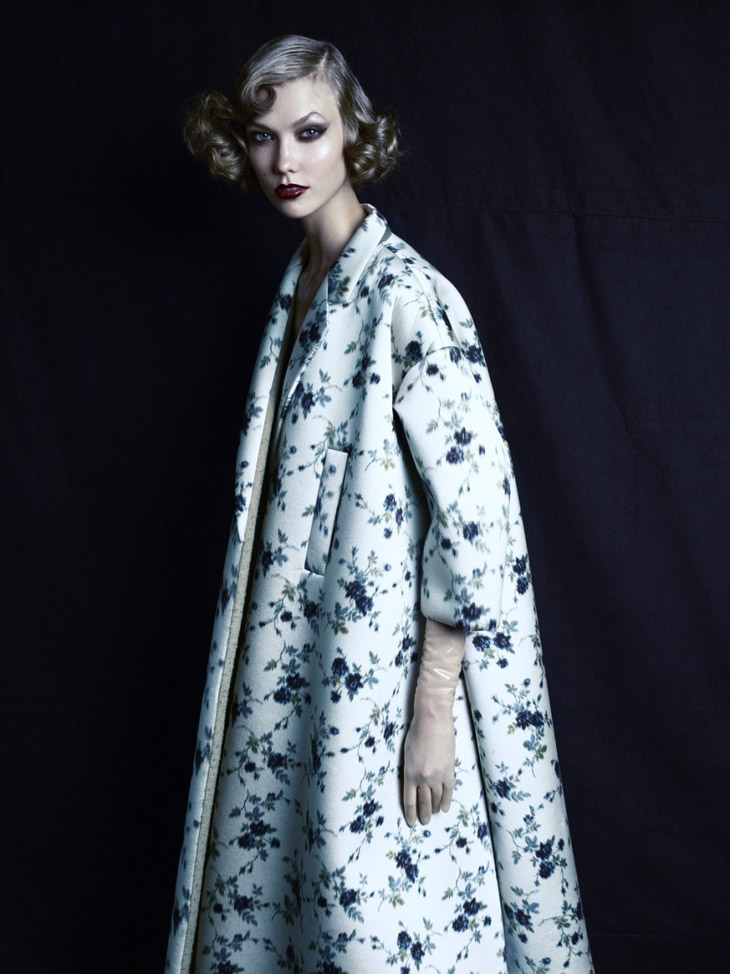 Карли Клосс в объективе Виктора Демаршелье (фото 4)