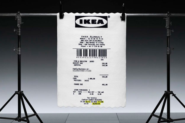 Вирджил Абло сделал для IKEA ковер в виде чека (фото 1)