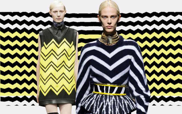 Alexander Wang, Balmain Тенденция: оптические узоры (фото 9)