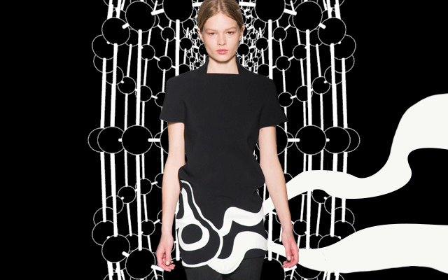 Victoria Beckham Тенденция: оптические узоры (фото 5)