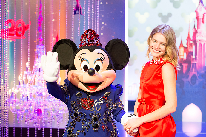 Мини Маус и наталья Водянова