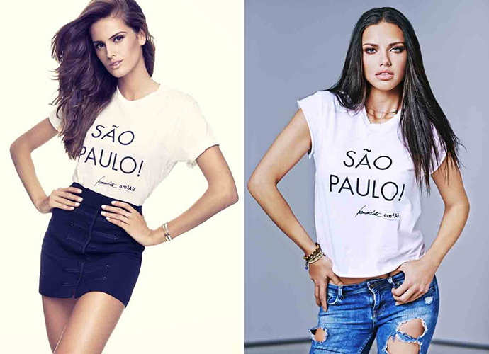 Изабель Гулар и Адриана Лима Изабель Гулар и Адриана Лима