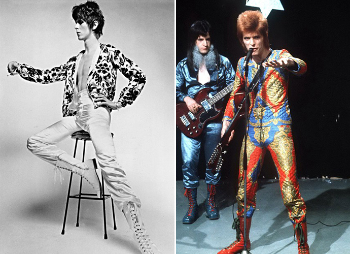 Дэвид Боуи в молодости Дэвид Боуи в молодости