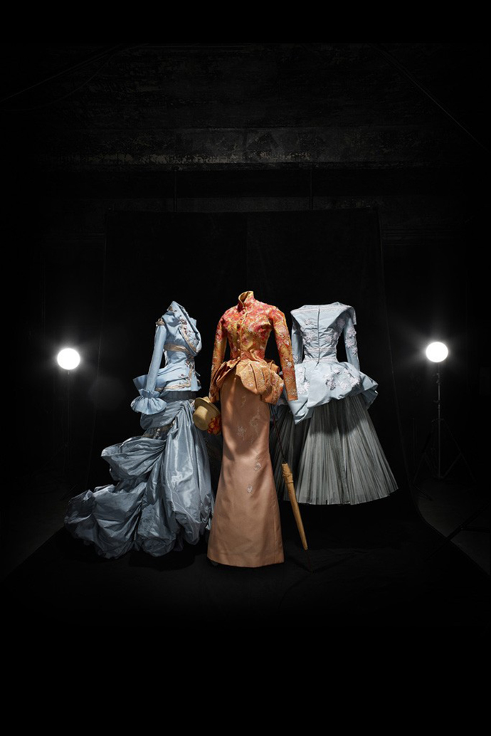 Платья Dior, вдохновленные Ренуаром, Моне и Мане, из коллекции осень-зима 2007