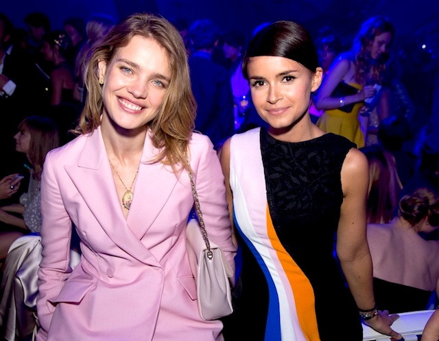 Наталья Водянова и Мирослава Дума