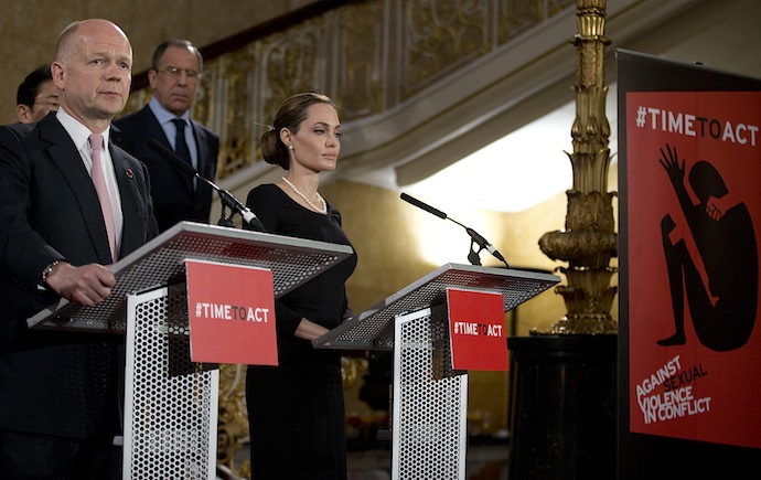 Уильям Хейг и Анджелина Джоли Уильям Хейг и Анджелина Джоли